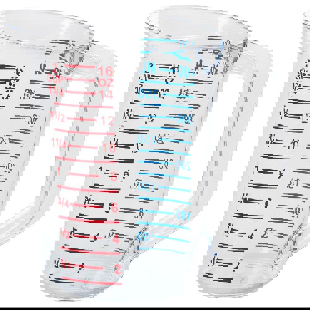 Bouncer Measuring Cup, 16 Oz, Clear